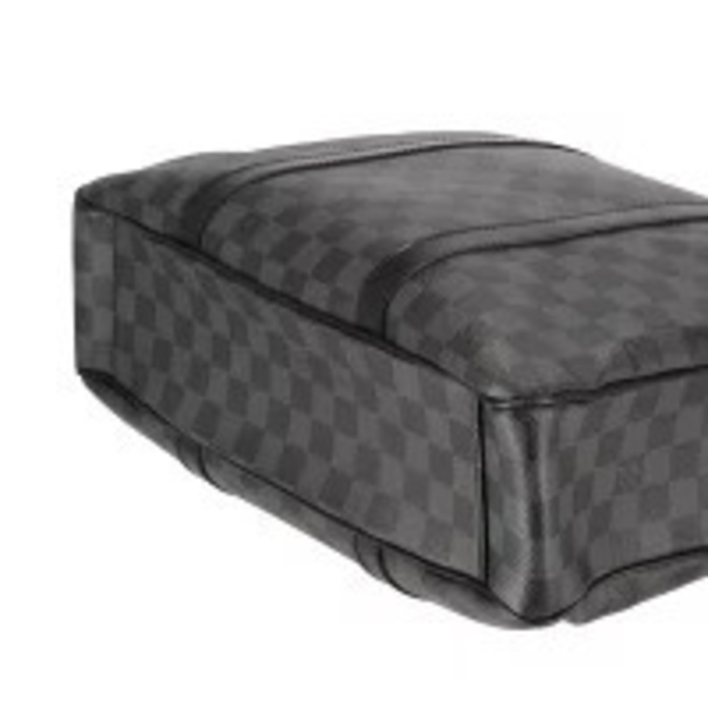 Louis Vuitton Black Tadao AB Damier Bag Graphite Black